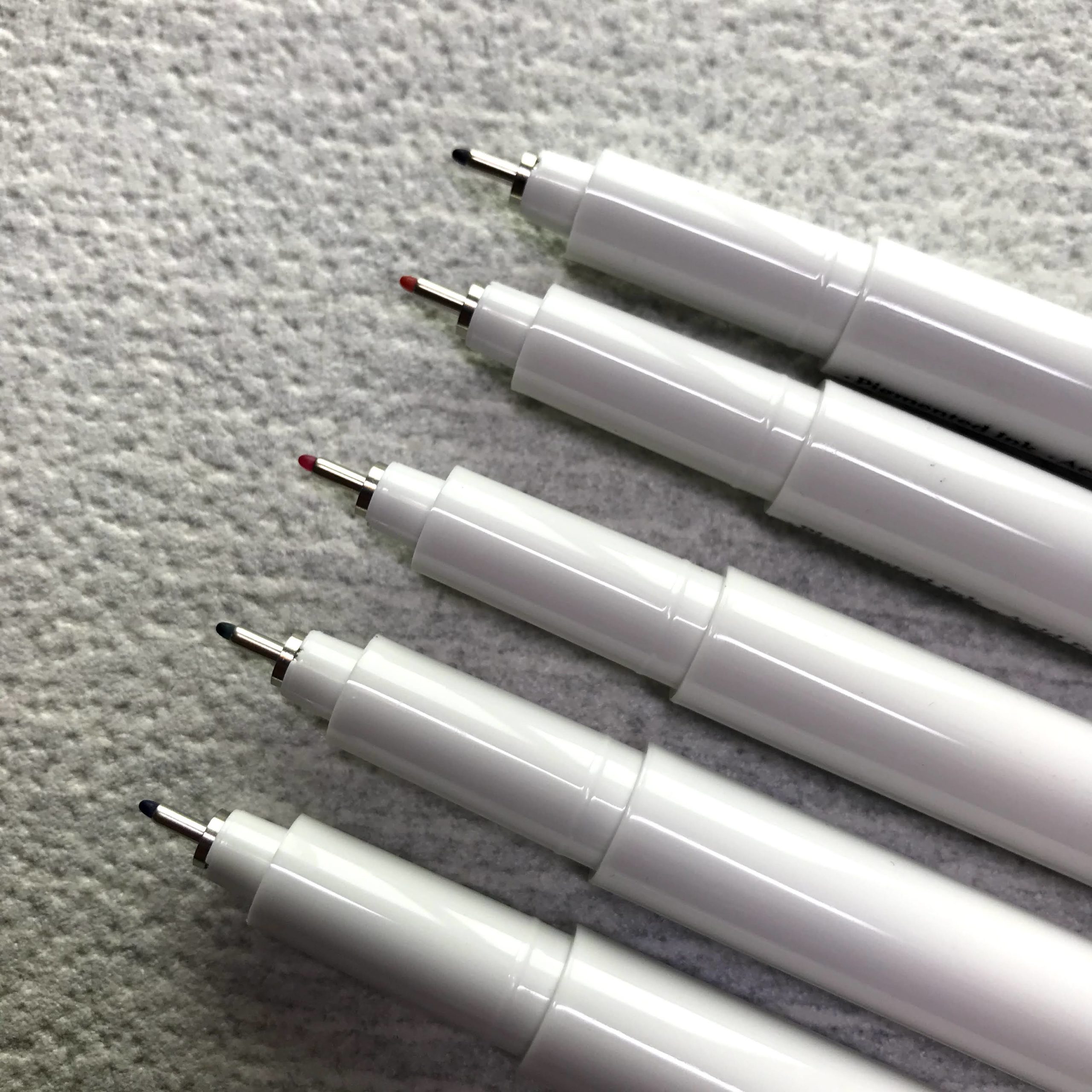 For Drawing Multi Color Fineliner 0,5 mm 5er Set 5 Farben – Bild 3